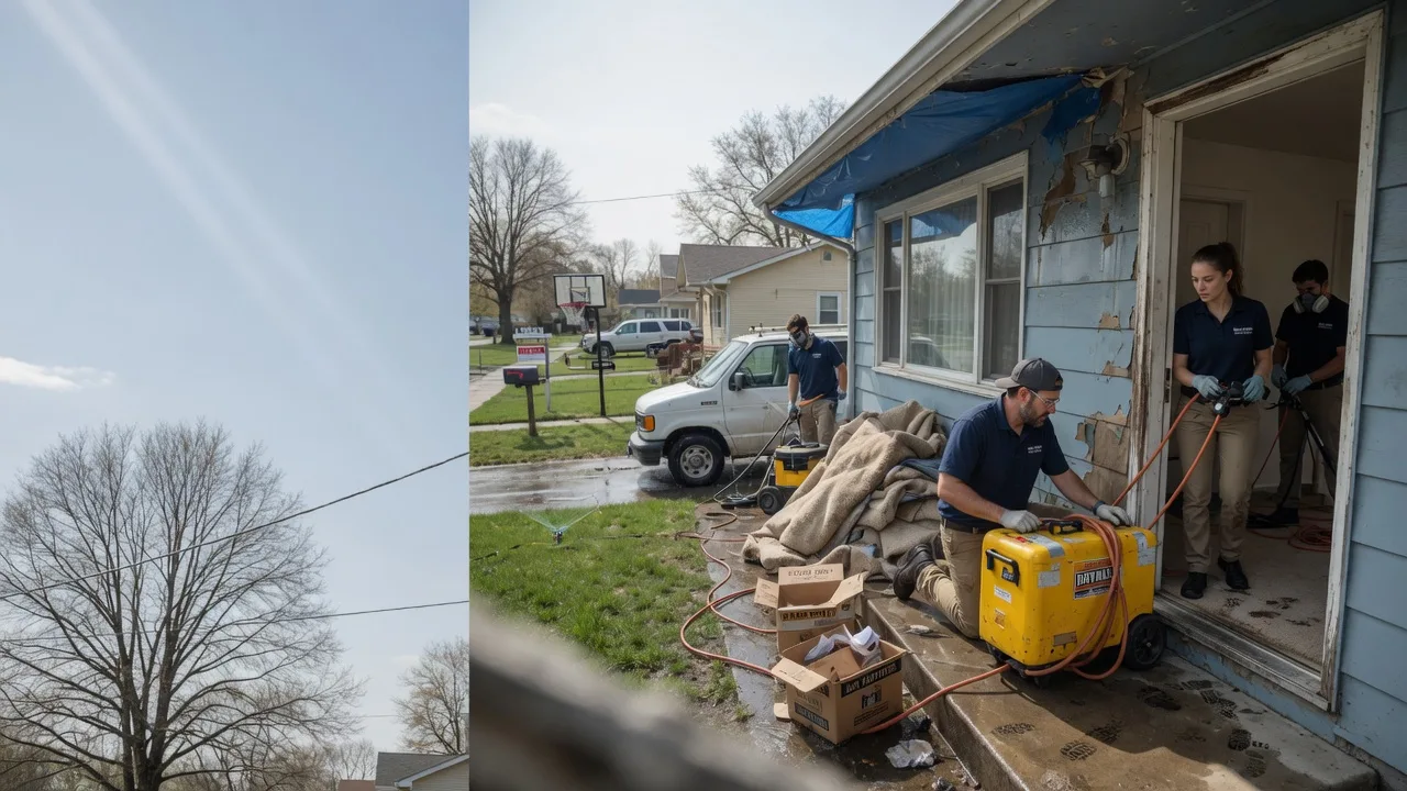 Basement Flood Cleanup in Wellsville, OH near me